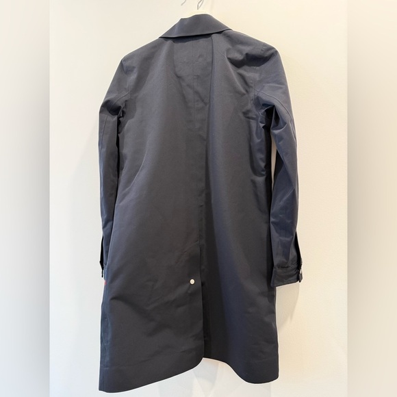 Herschel Supply Company Midnight Dark blue Trench Coat NWOT - Picture 7 of 8